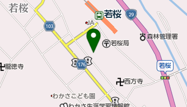 公文式若桜教室の地図画像