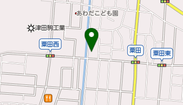 公文式粟田教室の地図画像