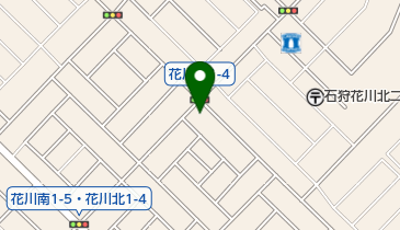 公文式花川北1条教室の地図画像