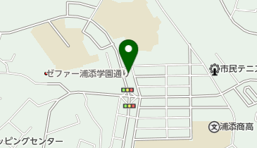 公文式浦添学園通り教室の地図画像