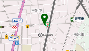 公文式玉出駅前教室の地図画像