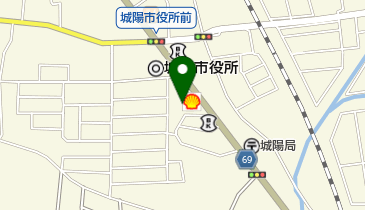 公文式城陽市役所前教室の地図画像