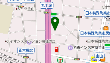 公文式金山北教室の地図画像