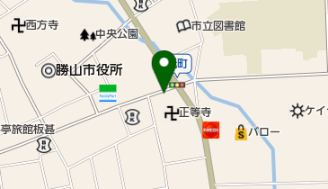 公文式勝山元町教室の地図画像