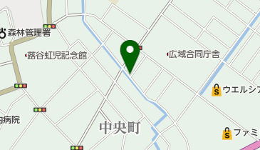 公文式中央町教室の地図画像