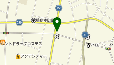 公文式鴨島教室の地図画像