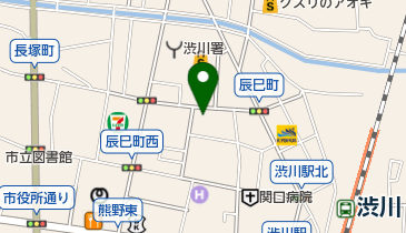 公文式辰巳町教室の地図画像