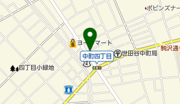 公文式用賀中町通り教室の地図画像