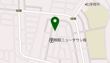 公文式熊取ニュータウン教室の地図画像