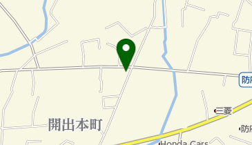 公文式防府開出教室の地図画像