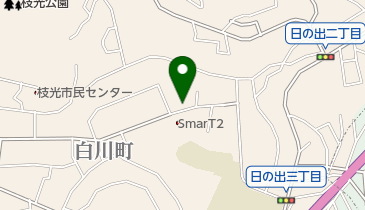 公文式八幡白川教室の地図画像