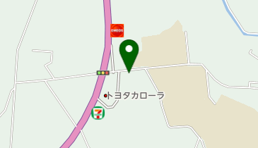 公文式長門深川南教室の地図画像