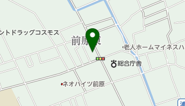 公文式浦志教室の地図画像