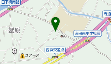 公文式海田蟹原教室の地図画像