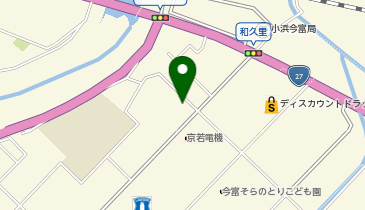 公文式今富教室の地図画像