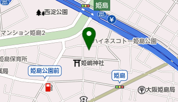 公文式ひめじま教室の地図画像