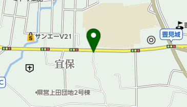 公文式豊見城上田教室の地図画像