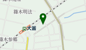 公文式大釜教室の地図画像