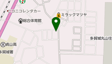 公文式天真教室の地図画像