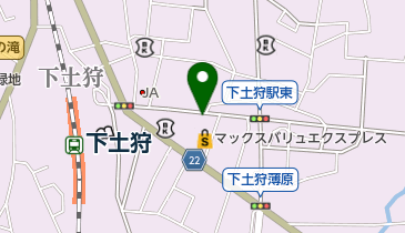 公文式下土狩教室の地図画像