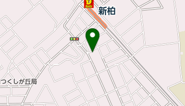 公文式つくしが丘教室の地図画像