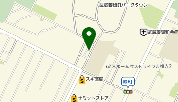 公文式緑町教室の地図画像