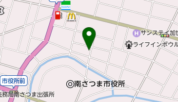 公文式加世田本町教室の地図画像