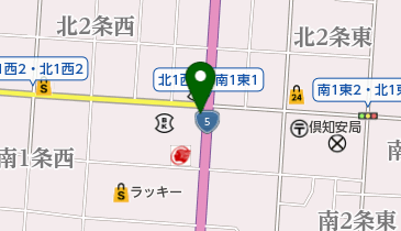 公文式倶知安教室の地図画像