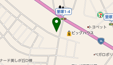 公文式美しが丘教室の地図画像