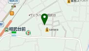 公文式座間相武台教室の地図画像