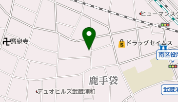 公文式鹿手袋教室の地図画像