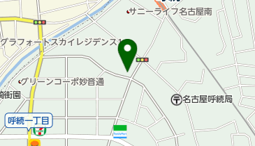 公文式呼続北教室の地図画像