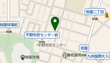 公文式八幡祇園教室の地図画像