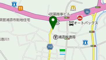 公文式浦添マチナト教室の地図画像
