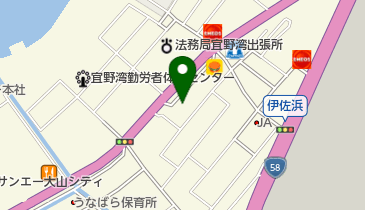 公文式宜野湾伊佐教室の地図画像