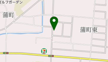 公文式蒲町中央教室の地図画像