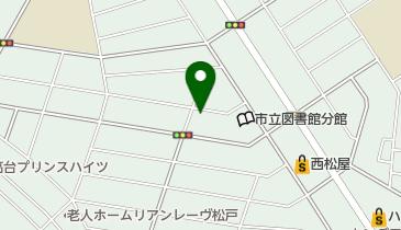 公文式五香六実東教室の地図画像