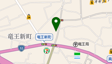 公文式竜王教室の地図画像