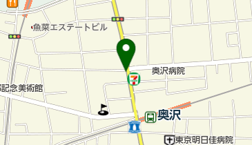 公文式奥沢5丁目教室の地図画像