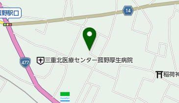 公文式福村教室の地図画像