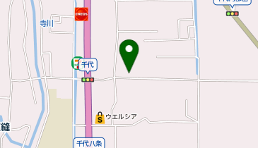 公文式田原本千代教室の地図画像