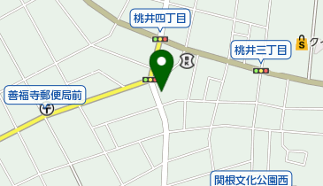 公文式上荻西教室の地図画像