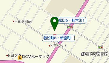 公文式しんとみ教室の地図画像