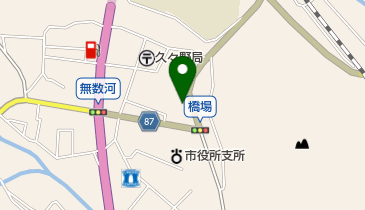 公文式久々野教室の地図画像