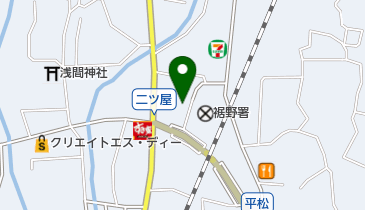 公文式二ツ屋教室の地図画像