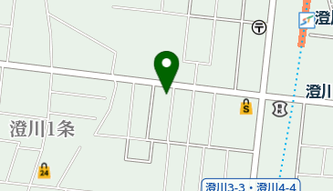 公文式澄川西教室の地図画像