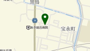 公文式安芸宝永町教室の地図画像