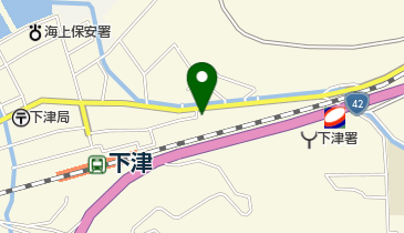 公文式下津東教室の地図画像