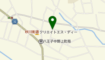 公文式中野上町教室の地図画像