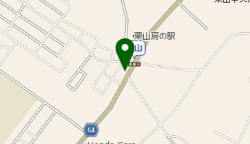 公文式栗山教室の地図画像